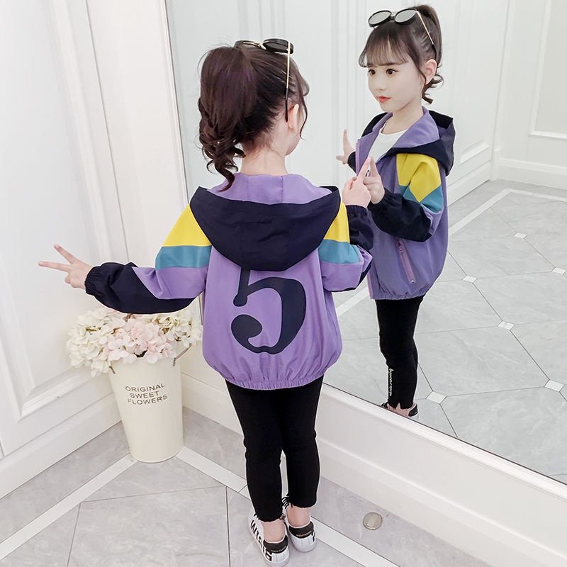2023 Mới Áo Khoác Bóng Chày Phối Khóa Kéo Thời Trang Hàn Quốc Cho Bé