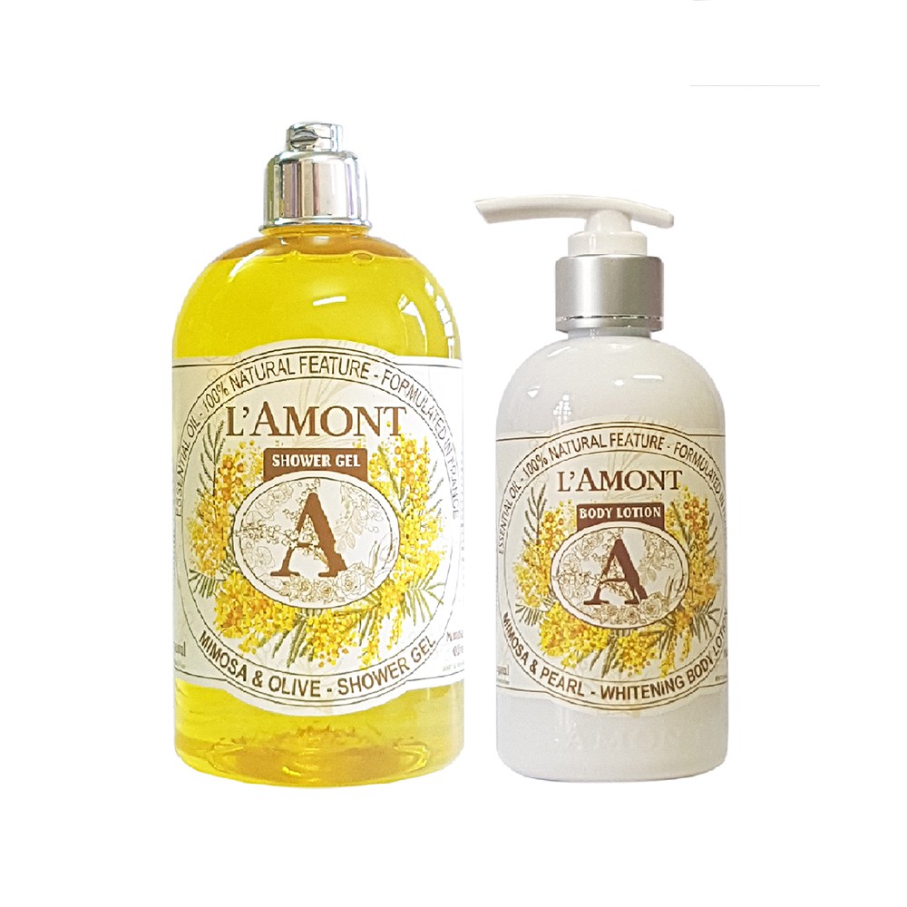 Combo Sữa Tắm 500ml và Dưỡng Thể LAmont En Provence 250ml