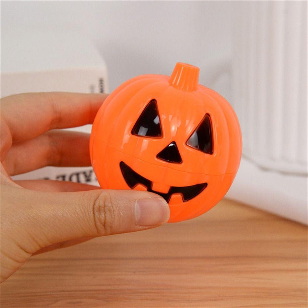 YIYU Hộp Đựng Kẹo / Đồ Ăn Vặt Mini Hình Bí Ngô Trang Trí Halloween Cho Bé