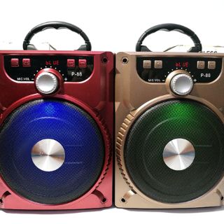LOA KARAOKE BLUETOOTH P88 TẶNG MIC CÓ DÂY