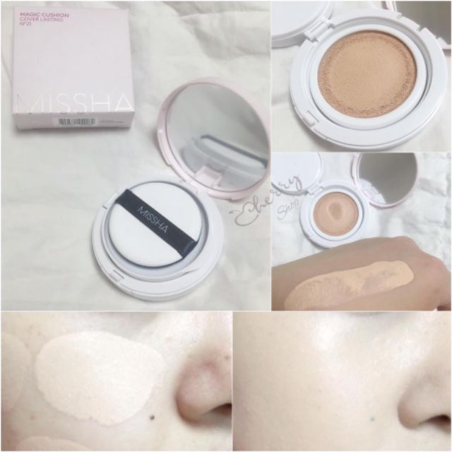 💥🍒PHẤN NƯỚC MISSHA MAGIC CUSHION COVER LASTING SPF50+ PA+++ 🌸