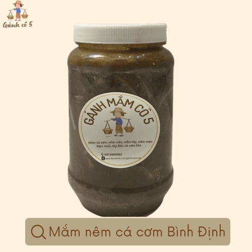 Mắm nêm/cá cơm Bình Định | Mắm nêm cá cơm Bình Định |500ml