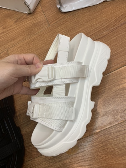 Giày sandal đế cao ulzzang siêu nhẹ 1594 kèm ảnh thật