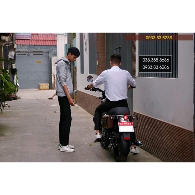 Túi da xe brixton, Husky, Yb125