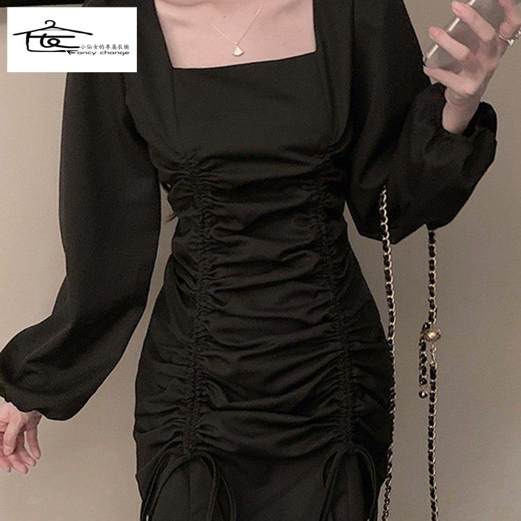 Đầm Dáng Ôm Xếp Ly Có Dây Buộc Thời Trang Hàn Quốc Chất Lượng Cao Hàng Mới