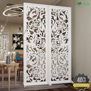 Bình phong vách ngăn chắn phòng hoa cúc hiện đại phòng khách IGA- IG487