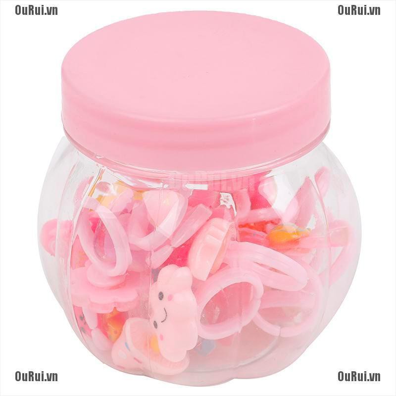 Bộ 20 Nhẫn Nhựa Đồ Chơi Cho Bé