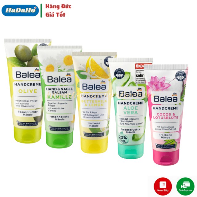 Kem dưỡng da tay balea Đức 100ml - HADAHO-MART