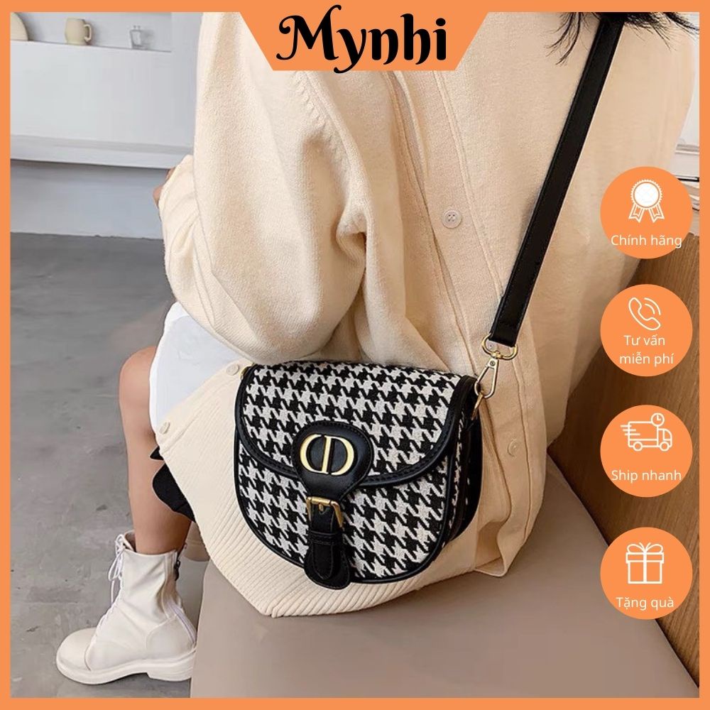 Túi xách thời trang SHOPMYNHI, đeo chéo đeo vai, đi chơi dự tiệc phong cách Hàn Quốc SMN241