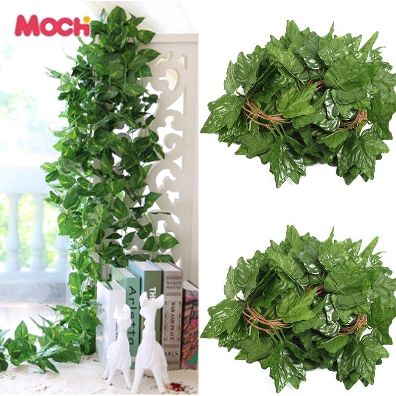 Cây dây leo Trinh đằng ba mũi giả 250cm trang trí không gian