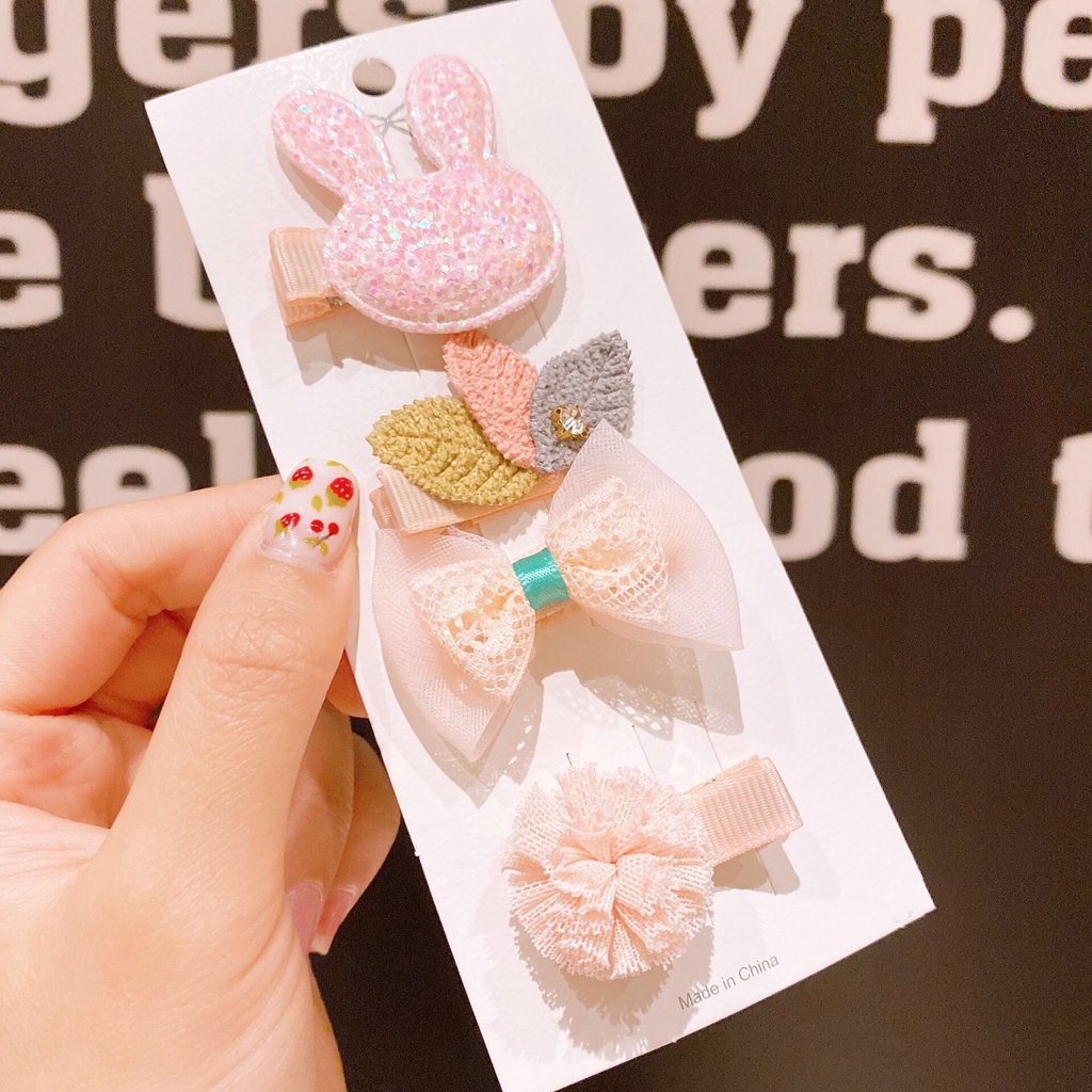 Kẹp tóc dễ thương cho bé 2022🍓🍃