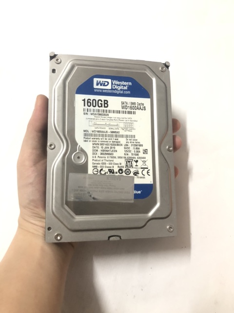 Ổ cứng WD 160G chạy tốt