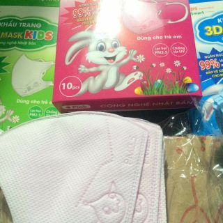 Combo 30 hộp khẩu trang cho bé