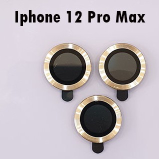 VIỀN NHÔM BẢO VỆ CAMERA IPHONE 12 PRO MAX ( VÀNG )