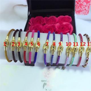 Vòng đeo tay dây thừng bằng titan dành cho nam và nữ