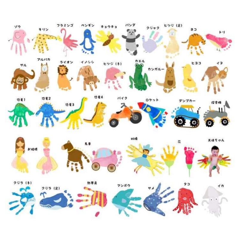 Màu vẽ bàn tay Mideer- finger paint cho bé yêu sáng tạo (tặng file chơi kèm)