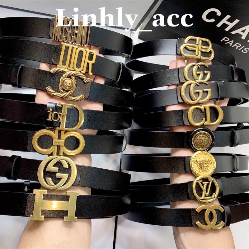 Thắt lưng nữ da siêu bền đẹp 3cm 100% ẢNH THẬT SHOP TỰ CHỤP