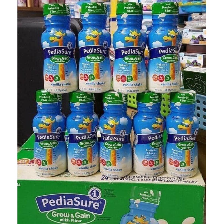 SỮA NƯỚC PEDIASURE FIBER -TĂNG CƯỜNG CHẤT XƠ CHỐNG TÁO BÓN