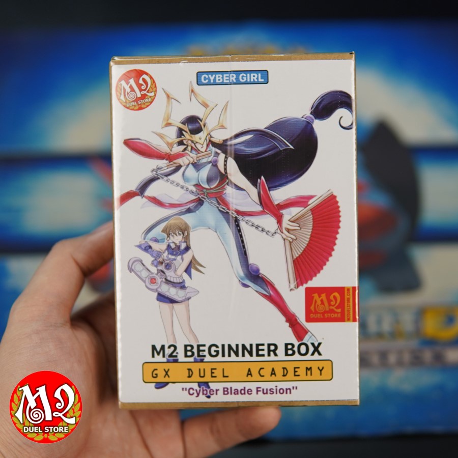 Hộp thẻ bài Yugioh M2 Beginner Box - GX DUEL ACADEMY Deck Speed Duel - Cyber Blade Fusion