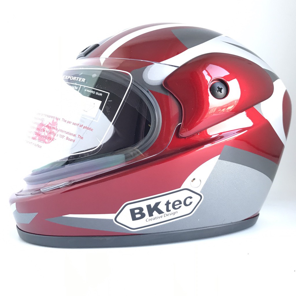 Mũ bảo hiểm Fullface Chính hãng BKtec - BK30 - Vòng đầu 57-59cm - Nón bảo hiểm trùm đầu Nam - Nón bảo hiểm trùm đầu nữ