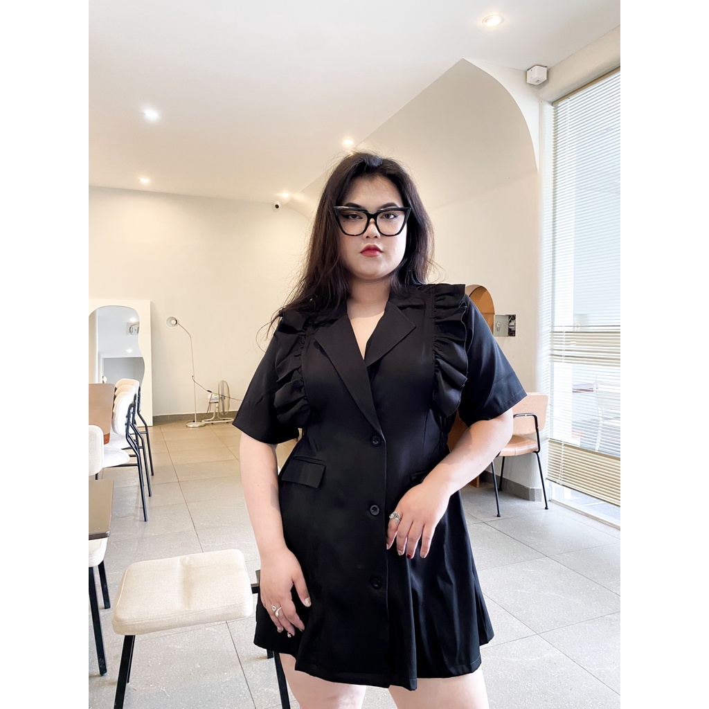 VÁy vest bèo bigsize vải trượt ý hàng đẹp