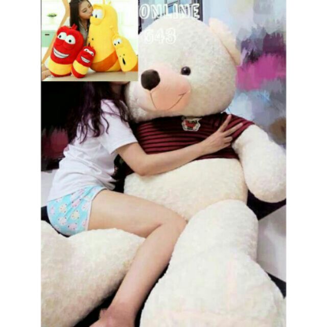 Gấu teddy khổ m8 cao 1m6 nhiều màu