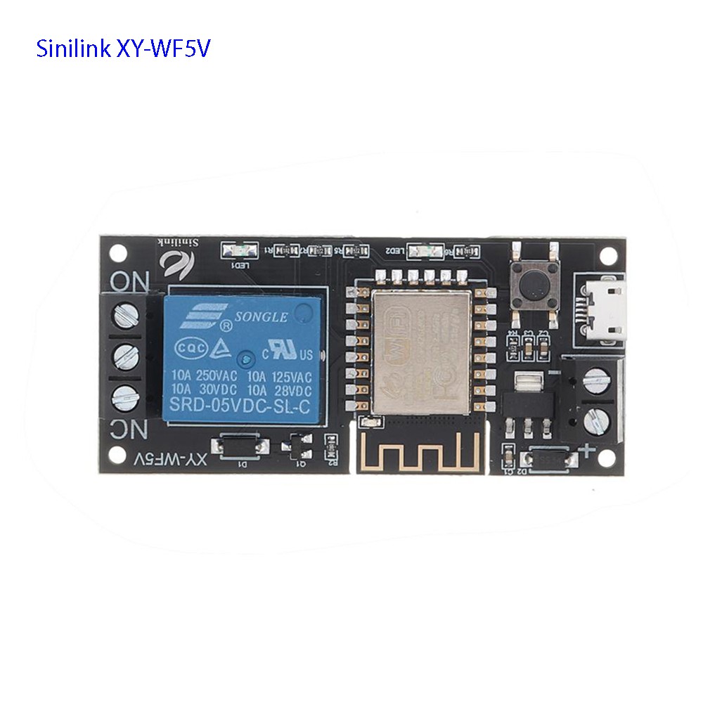 Module Mạch Sinilink XY-WF5V điều khiển thiết bị từ xa qua interner bằng APP kết nối wifi