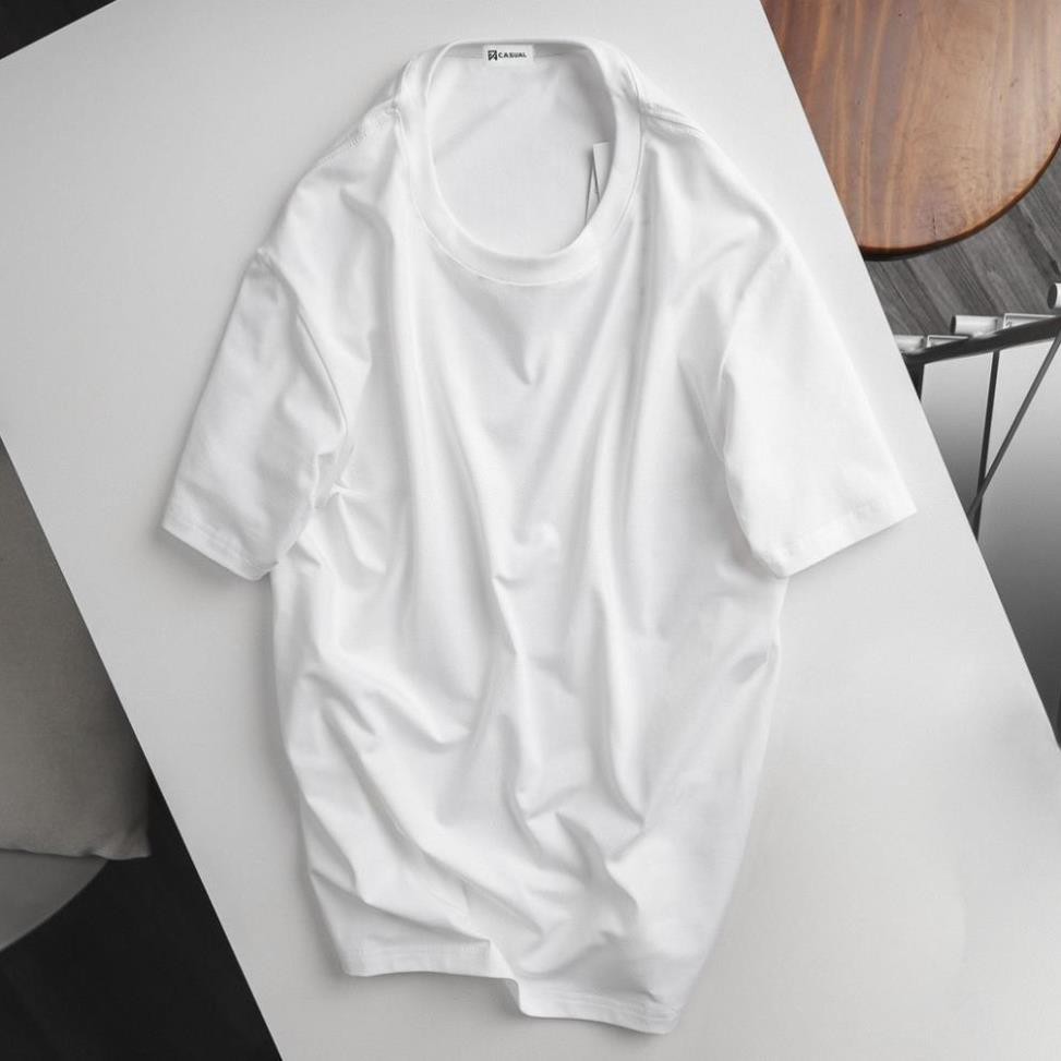 Áo thun N7 trơn 5 màu phông basic tee ngắn cổ tròn cộc tay cao cấp cotton 100% hàng hiệu nam nữ Unisex dáng thể thao ❣️