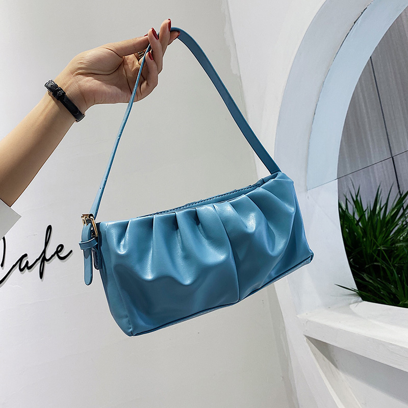 Túi đeo dưới cánh tay IELGY dạng xếp ly nhỏ gọn thời trang dành cho nữ