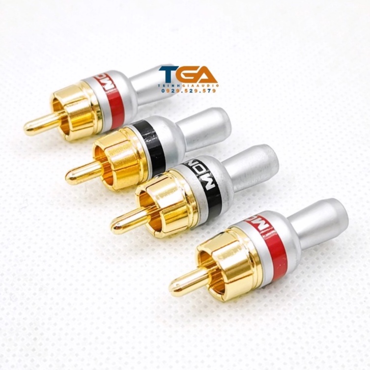 Jack rắc AV - Hoa Sen - RCA Monster xám
