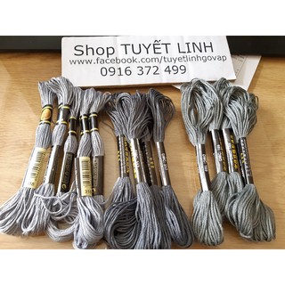 Combo chỉ thêu tranh chữ thập : 200k /20 tép