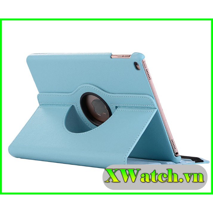 Tặng bút cảm ứng _ Bao da xoay 360 iPad 12.9 Pro 2015 2017 2018 2020