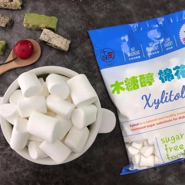 Kẹo marshmallow trắng giảm ngọt 500g