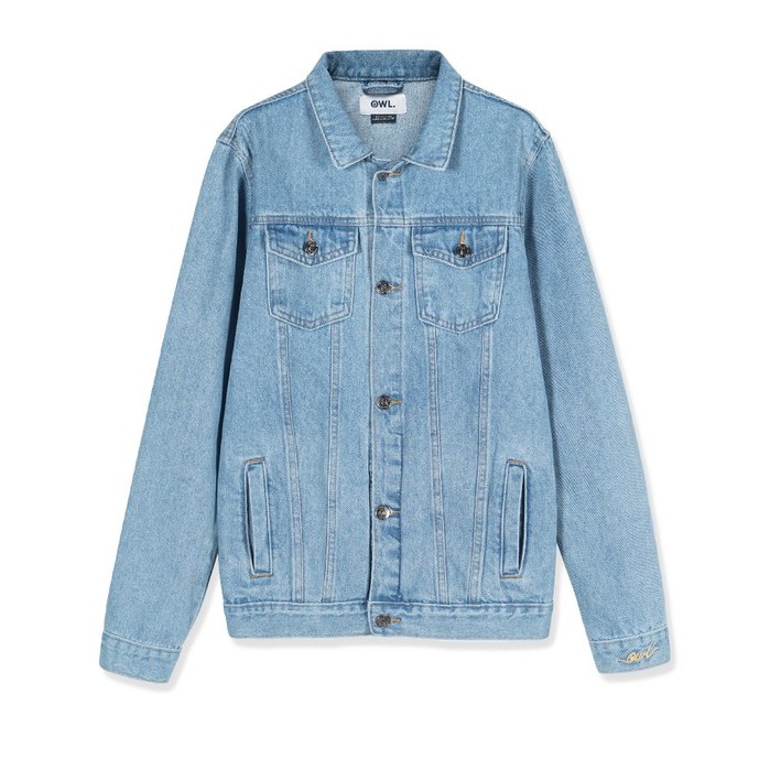 OWL BRAND® Áo khoác jeans - DENIM JACKET OWL - OWL 211220