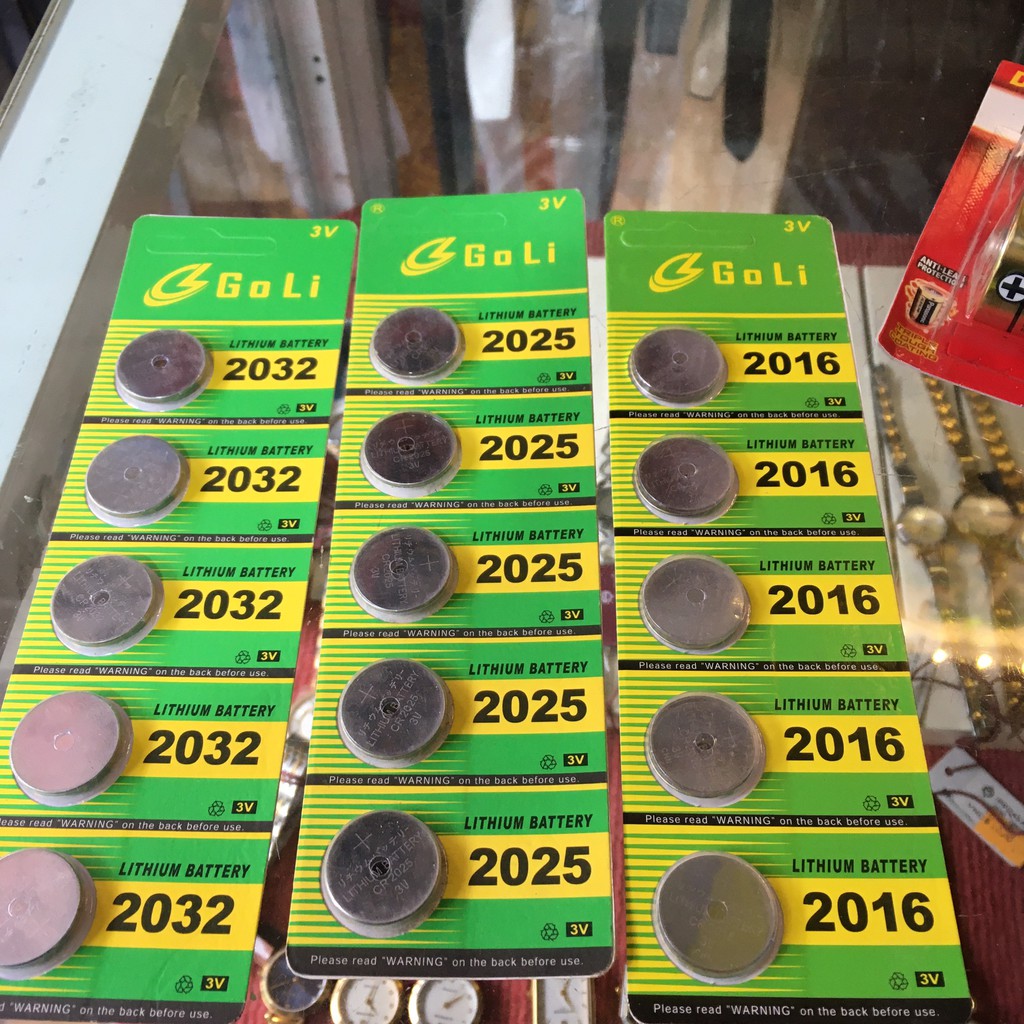 Pin GoLi thay đồng hồ/ máy tính/ máy ảnh