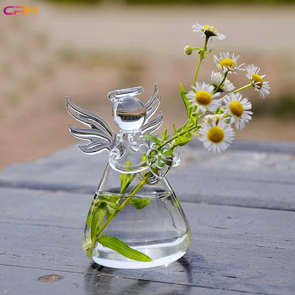 Bình bông thủy tinh trong suốt độc đáo