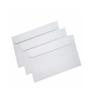 Xấp 100 bao thư trắng khổ 12x22 có keo