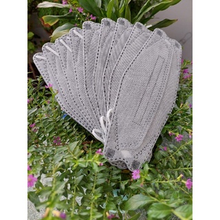 10 chiếc khẩu trang kf 94 xám