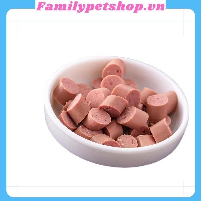 Combo 100 cây xúc xích cho chó mèo thú cưng thanh 15g-familypetshop.vn