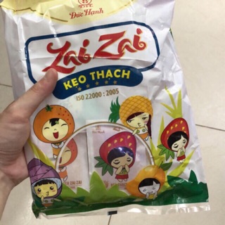 Thạch hoa quả zai zai túi 350gam