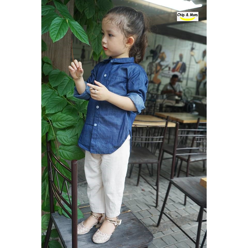 [XẢ KHO] SƠ MI BÒ DENIM - KO BAO GIỜ HẾT MỐT- CỰC XINH CHO BÉ TRAI VÀ GÁI