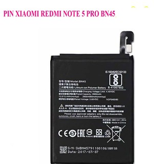 Pin Xiaomi Redmi Note 5 Pro BN45 XỊN BẢO HÀNH 3 THÁNG