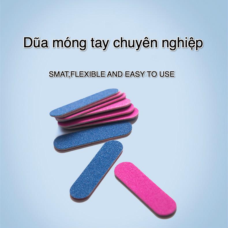 5chiếc 5PCS Dụng cụ dũa móng tay chuyên dụng chất lượng cao