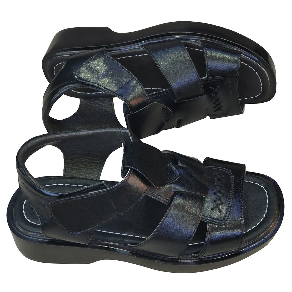 Giày Sandal nam TiTi ĐÔ da bò thật cao cấp DNA2137a