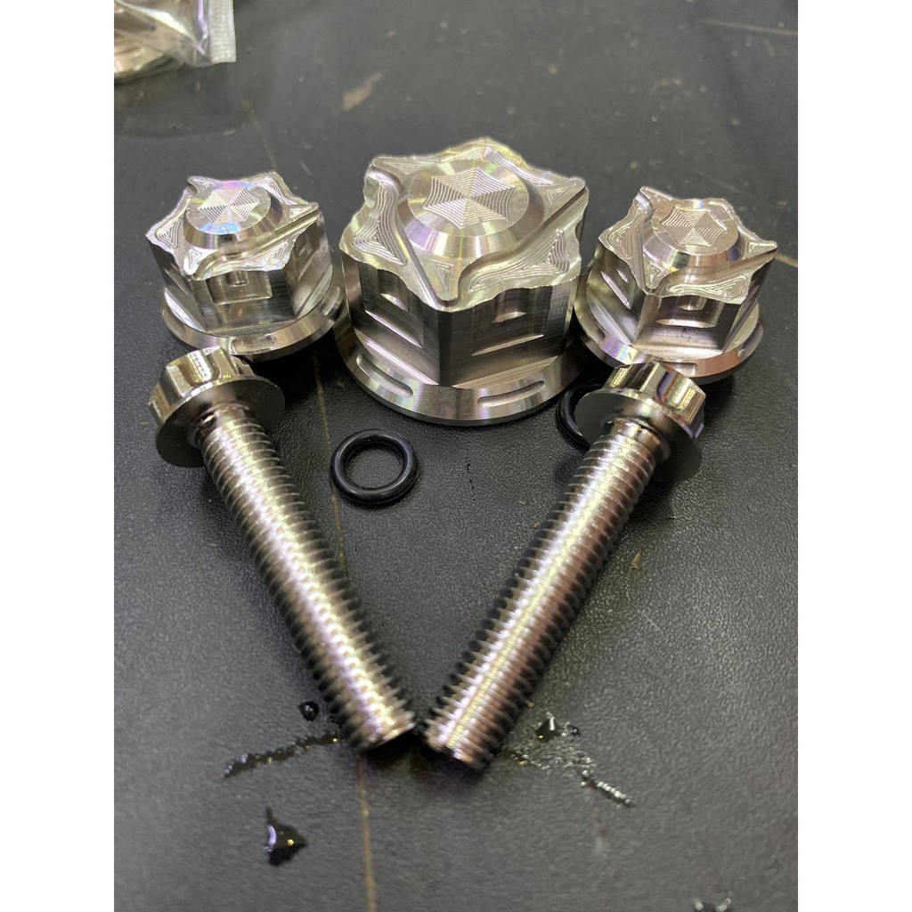 Bộ 5 con ốc bàn thờ chảng ba Salaya cho dòng xe Raider Fi, Satria, Sonic