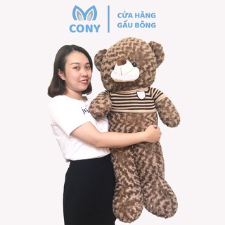 Gấu bông teddy lông xoắn áo len (đủ size)/Thú nhồi bông teddy dễ thương- CONY House