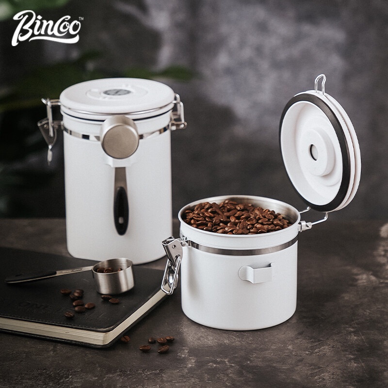 Hộp đựng BINCOO đóng kín thép không gỉ 1.2L/ 1.5L/ 1.8L dành cho cà phê
