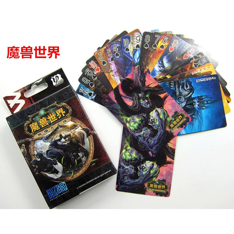 Bộ bài Tây anime NARUTO, bộ tú poker akatsuki chopper rozo luffy onepiece 54 lá in hình anime manga dễ thương độc đáo