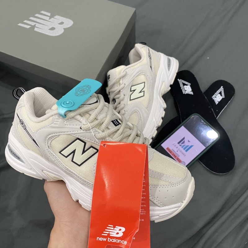 GIÀY NB530 CREAM LAI AU SC