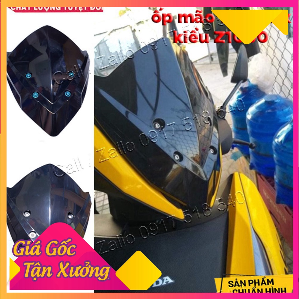 Mão - Chắn GIó WINNER X Kiểu Z1000 (Ảnh Sp thật)